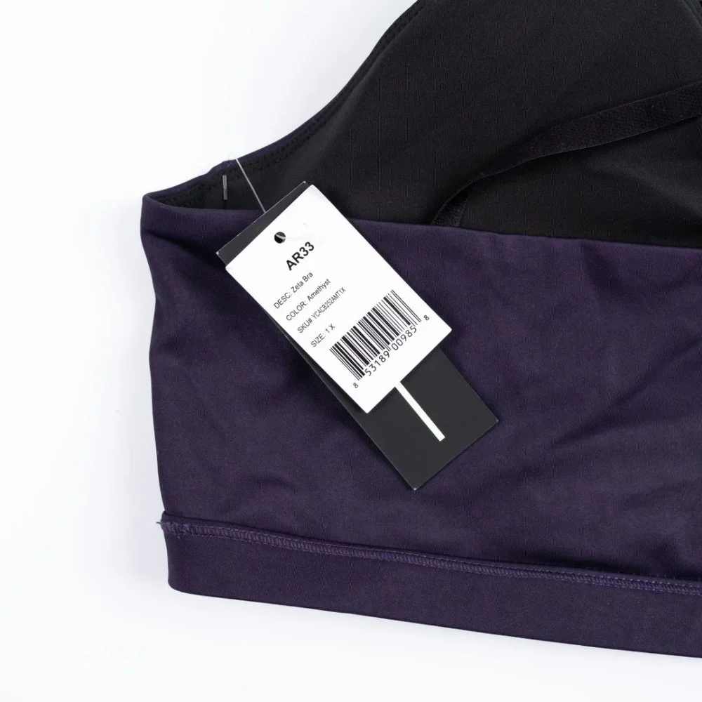 NEW AR-33 Zeta Amethyst Sports Bra